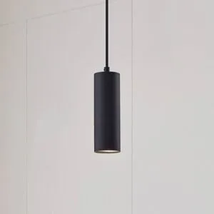 Hängelampe Joffrey Lindby, dimmbar, schwarz, für Wohn- / Esszimmer, Metall, Modern, Pendelleuchte