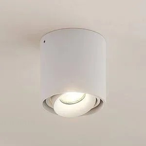 Deckenlampe Walza Arcchio, dimmbar, weiß / opal, für Flurbereich, Aluminium, Modern, Deckenlampe