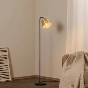Bogenlampe Tattoo 4091 Opviq, bronze / altmessing, für Wohn- / Esszimmer, Metall, Stehlampe