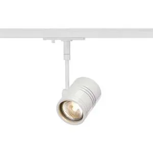 SLV BIMA 1 Spot für Hochvolt-Schiene, weiß BIMA, dimmbar, weiß / opal, für Wohn- / Esszimmer, Aluminium, Modern, Stromschienenleuchte