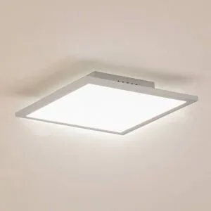 LED Panel Enhife Lindby, weiß / opal, für Arbeitszimmer / Büro, Modern, LED Deckenleuchte