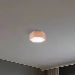 LED Deckenlampe Libre Argon, braun / rost, für Wohn- / Esszimmer, Metall, LED Deckenleuchte
