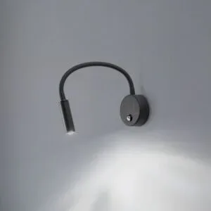 Wandlampe Lagos TK Lighting, schwarz, für Schlafzimmer, Metall, Modern, Wandleuchte, Wandlampe Innen