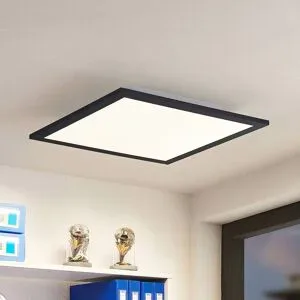 LED Panel Nelios Lindby, schwarz, für Küche, Aluminium, Modern, LED Panel