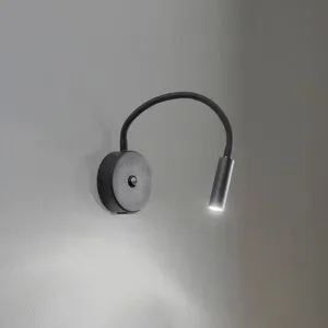 Wandlampe Lagos USB TK Lighting, schwarz, für Schlafzimmer, Metall, Modern, Wandleuchte, Wandlampe Innen