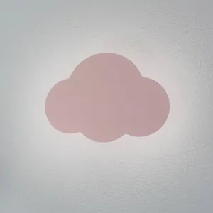 Wandleuchte Cloud, rosa, 38 cm breit, Metall, Wolke, G9 Cloud TK Lighting, dimmbar, violett / pink / rose, für Kinderzimmer, Metall, Junges Wohnen, Wandleuchte, Wandlampe Innen
