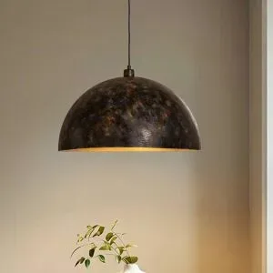 Hängelampe Berceste Opviq, dimmbar, bronze / altmessing, für Wohn- / Esszimmer, Metall, Vintage, Pendelleuchte