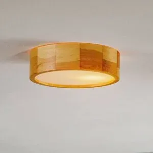 Deckenlampe Kerio Envostar, dimmbar, für Wohn- / Esszimmer, Holz, Modern, Deckenlampe