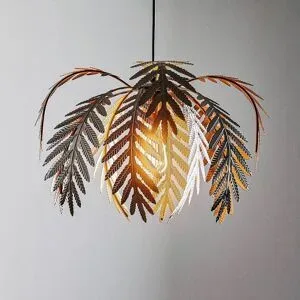 Hängelampe Dubai ONLI, dimmbar, bronze / altmessing, für Wohn- / Esszimmer, Metall, Pendelleuchte