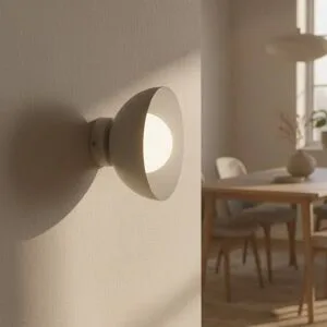 Wandlampe Bibi K1 EMIBIG LIGHTING, dimmbar, creme / amber, für Wohn- / Esszimmer, Glas, Modern, Wandleuchte, Wandlampe Innen