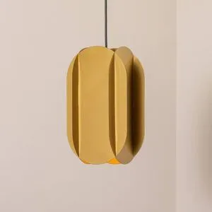 Hängelampe Corner Opviq, dimmbar, messing / gold, für Wohn- / Esszimmer, Metall, Modern, Pendelleuchte