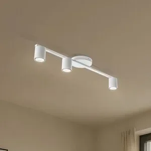 Deckenstrahler Sky, 3-flammig, weiß Sky SIGMA, dimmbar, weiß / opal, für Wohn- / Esszimmer, Metall, Modern, Strahler