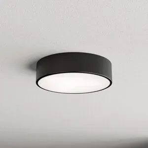 Deckenlampe mit Bewegungsmelder Cleo 300 TEMAR LIGHTING, schwarz, für Wohn- / Esszimmer, Metall, Modern, Deckenlampe mit Sensor