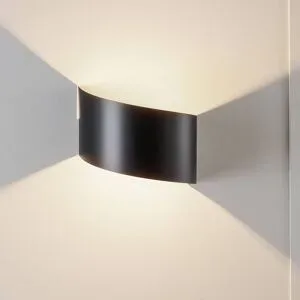 Wandlampe Vero EMIBIG LIGHTING, dimmbar, schwarz, für Wohn- / Esszimmer, Metall, Modern, Wandleuchte, Wandlampe Innen