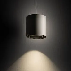 Euluna Hängelampe Point Duo Nowodvorski Lighting, dimmbar, alu / grau / zink, für Wohn- / Esszimmer, Metall, Modern, Pendelleuchte