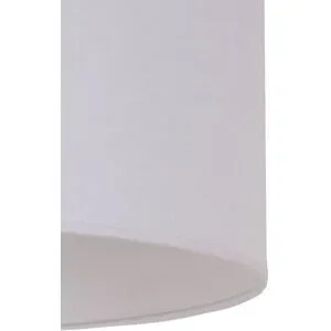 Lampenschirm Roller Ø 50 cm, weiß Duolla, weiß / opal, Textil / Stoff / Seide