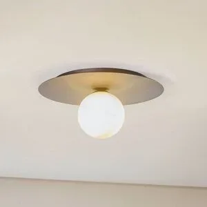 Deckenlampe Solar EMIBIG LIGHTING, dimmbar, schwarz, für Wohn- / Esszimmer, Metall, Modern, Deckenlampe