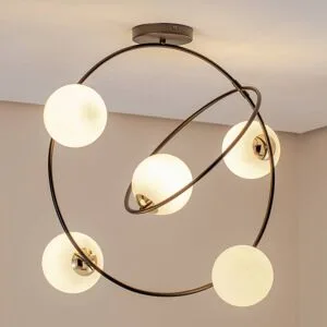 Deckenlampe Stardom EMIBIG LIGHTING, dimmbar, schwarz, für Wohn- / Esszimmer, Modern, Deckenlampe