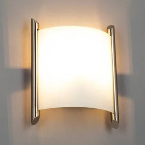 Wandlampe Filippa Lindby, dimmbar, alu / grau / zink, für Flurbereich, Metall, Modern, Wandleuchte, Wandlampe Innen