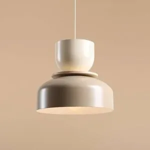 Hängelampe Uto ALDEX, dimmbar, creme / amber, für Wohn- / Esszimmer, Metall, Modern, Pendelleuchte