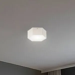 LED Deckenlampe Libre Argon, weiß / opal, für Wohn- / Esszimmer, Metall, LED Deckenleuchte