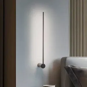 Euluna Wandlampe Arm M Nowodvorski Lighting, schwarz, für Wohn- / Esszimmer, Aluminium, Modern, LED Wandleuchte, Wandlampe Innen
