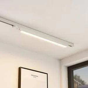 Arcchio LED-Schienenleuchte Harlow, weiß, 69 cm, 3.000 K Harlow, weiß / opal, für Arbeitszimmer / Büro, Aluminium, Modern, Stromschienenstrahler