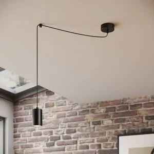 Hängelampe Speed EMIBIG LIGHTING, dimmbar, schwarz, für Wohn- / Esszimmer, Metall, Modern, Pendelleuchte