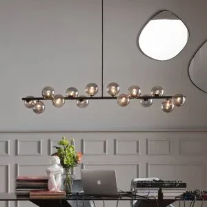KARE Design - Hängeleuchte Scala Balls  150, One Size, Schwarz