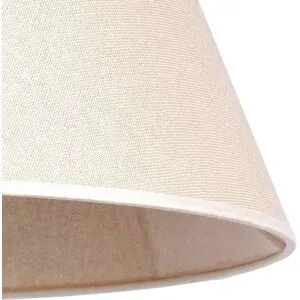 Lampenschirm Mini Romance für Hängeleuchte beige Duolla, Textil / Stoff / Seide