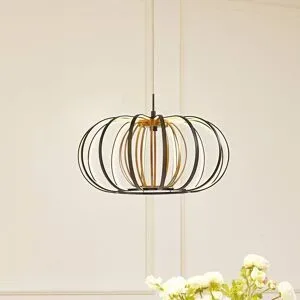 Hängelampe Birger Lucande, dimmbar, schwarz, für Wohn- / Esszimmer, Metall, Modern