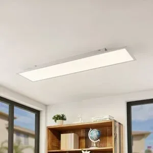 LED Deckenlampe Quais Lindby, weiß / opal, für Küche, Aluminium, Modern, LED Deckenleuchte