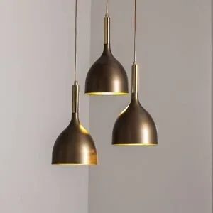 Hängelampe Noak Luminex, dimmbar, alu / grau / zink, für Wohn- / Esszimmer, Metall, Pendelleuchte