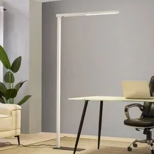 Stehlampe Tamilo Arcchio, weiß / opal, für Arbeitszimmer / Büro, Aluminium, Modern