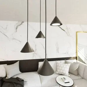 Hängelampe Elit EMIBIG LIGHTING, dimmbar, schwarz, für Wohn- / Esszimmer, Metall, Modern, Pendelleuchte