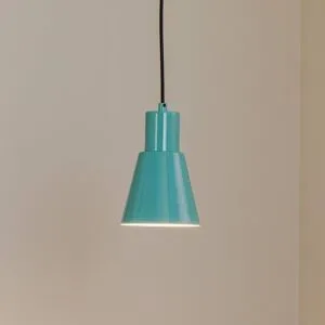 Hängelampe Konikkem Opviq, dimmbar, blau, für Wohn- / Esszimmer, Metall, Junges Wohnen, Pendelleuchte