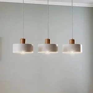 Hängelampe Tako EMIBIG LIGHTING, dimmbar, weiß / opal, für Wohn- / Esszimmer, Metall, Modern, Pendelleuchte