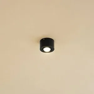 Deckenlampe Jyla Lindby, dimmbar, schwarz, für Wohn- / Esszimmer, Metall, Modern, Deckenlampe