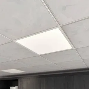 LED Panel Vinas Arcchio, dimmbar, weiß / opal, für Arbeitszimmer / Büro, Kunststoff, LED Panel