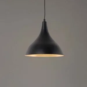 Hängelampe Berceste Opviq, dimmbar, schwarz, für Wohn- / Esszimmer, Metall, Pendelleuchte