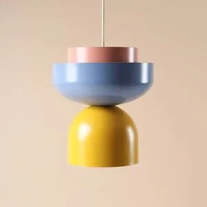 Hängelampe Ulia ALDEX, dimmbar, Multicolour, für Wohn- / Esszimmer, Metall, Modern, Pendelleuchte
