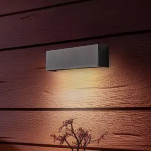 Euluna Wandlampe Straight XS Nowodvorski Lighting, dimmbar, schwarz, für Wohn- / Esszimmer, Metall, Modern, Wandleuchte, Wandlampe Innen