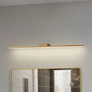 Wandlampe Kivana Lucande, kupfer, für Badezimmer, Aluminium, Modern, Wandleuchte, Wandlampe Bad