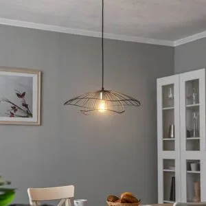 Hängelampe Tel 6500 Opviq, dimmbar, schwarz, für Wohn- / Esszimmer, Metall, Modern, Pendelleuchte