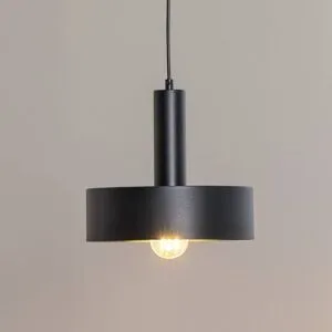 Hängelampe Vitrum round SIGMA, dimmbar, schwarz, für Wohn- / Esszimmer, Metall, Modern, Pendelleuchte