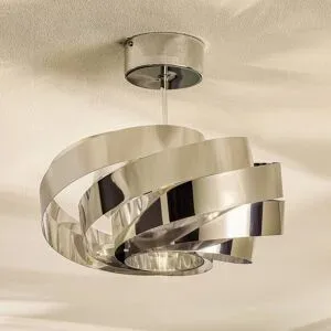 Deckenlampe Vento Euluna, dimmbar, chrom / silber, für Wohn- / Esszimmer, Metall, Modern, Deckenlampe