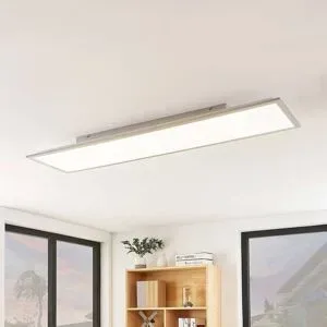 LED Panel Stenley Lindby, dimmbar, weiß / opal, für Küche, Kunststoff, Modern, LED Panel
