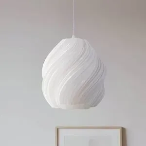 Hängelampe Nuvia Lindby, dimmbar, weiß / opal, für Wohn- / Esszimmer, Modern, Pendelleuchte