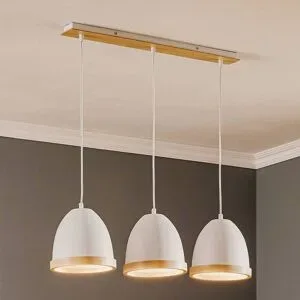 Hängelampe Studio Eko-Light, dimmbar, weiß / opal, für Wohn- / Esszimmer, Metall, Modern, Pendelleuchte