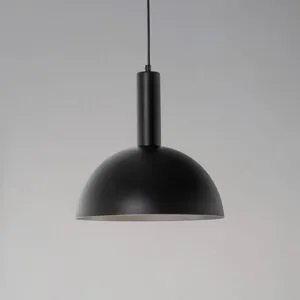 Hängelampe Vitrum cupola SIGMA, dimmbar, schwarz, für Wohn- / Esszimmer, Metall, Modern, Pendelleuchte